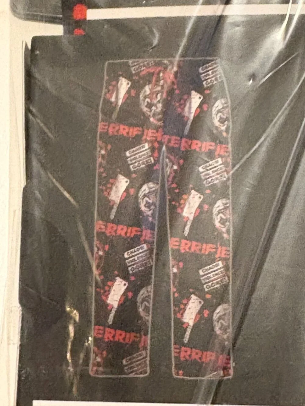 Hot Topic Terrifier Art the Clown Splatter Pajama Pants Men's/Unisex Size Medium